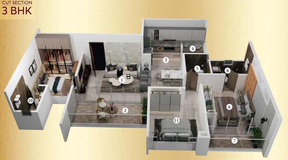Shaligram-Sky-Floor-Plan-3-BHK